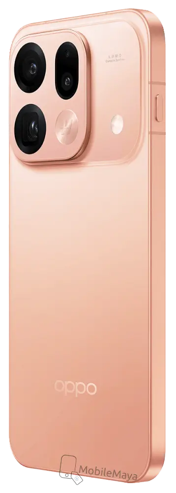 Oppo Find X9s Pro Energetic Orange Back Side Image