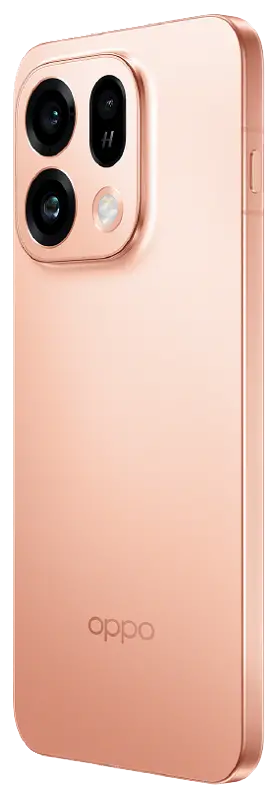 Oppo Find X9s Sunset Orange Left Side Image