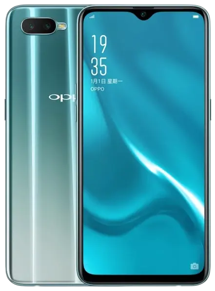 Oppo K1 Silver Green Official