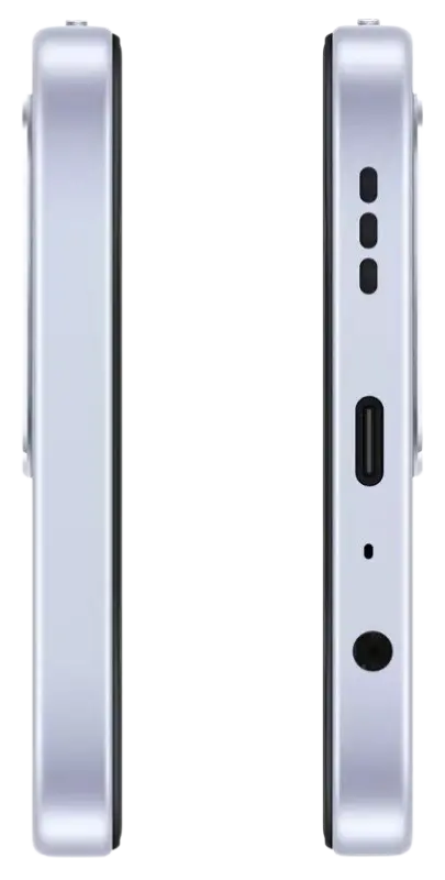 Oppo K14 5G Icy Blue Updown Side Image