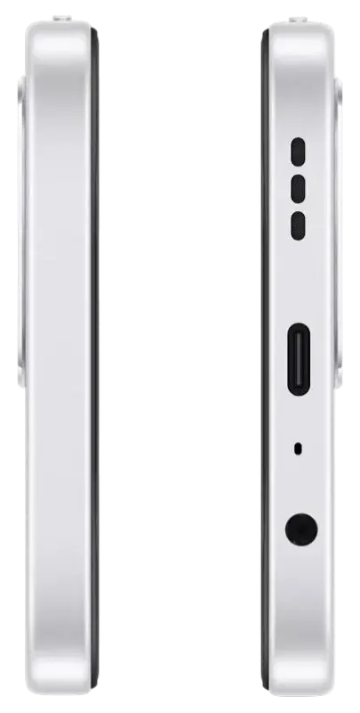 Oppo K14 5G Prism White Updown Side Image