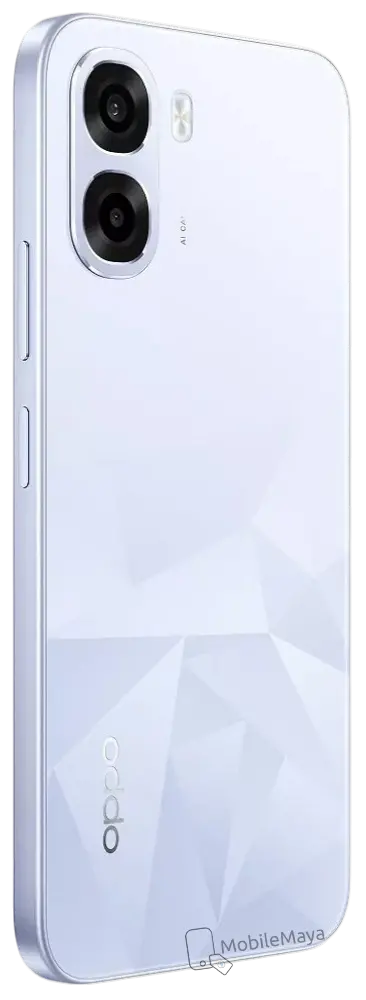 Oppo K14x Icy Blue Back Side Image