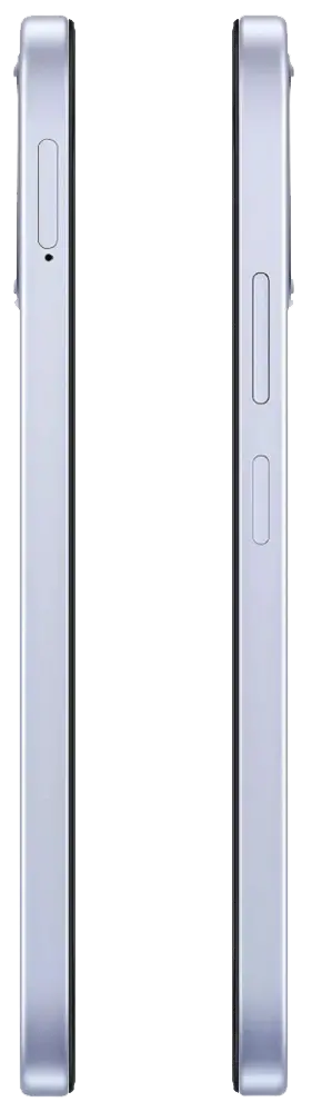 Oppo K14x Icy Blue Button Side Image