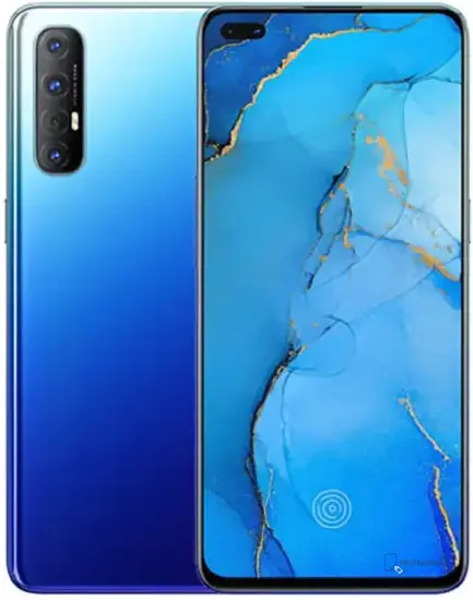 Oppo Reno 3 Pro blue color image