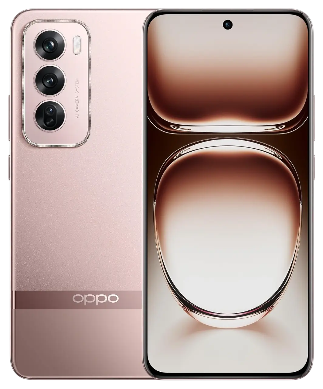 Oppo Reno12 Pro Sunset Gold Official
