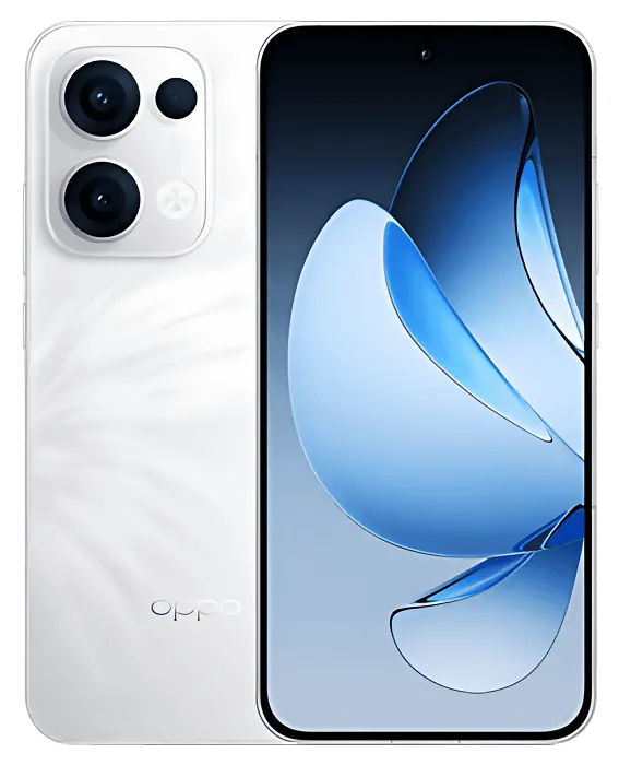 Oppo Reno13 (China) White Image.