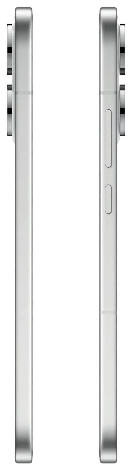 Oppo Reno14 Opal White Power Button Image.