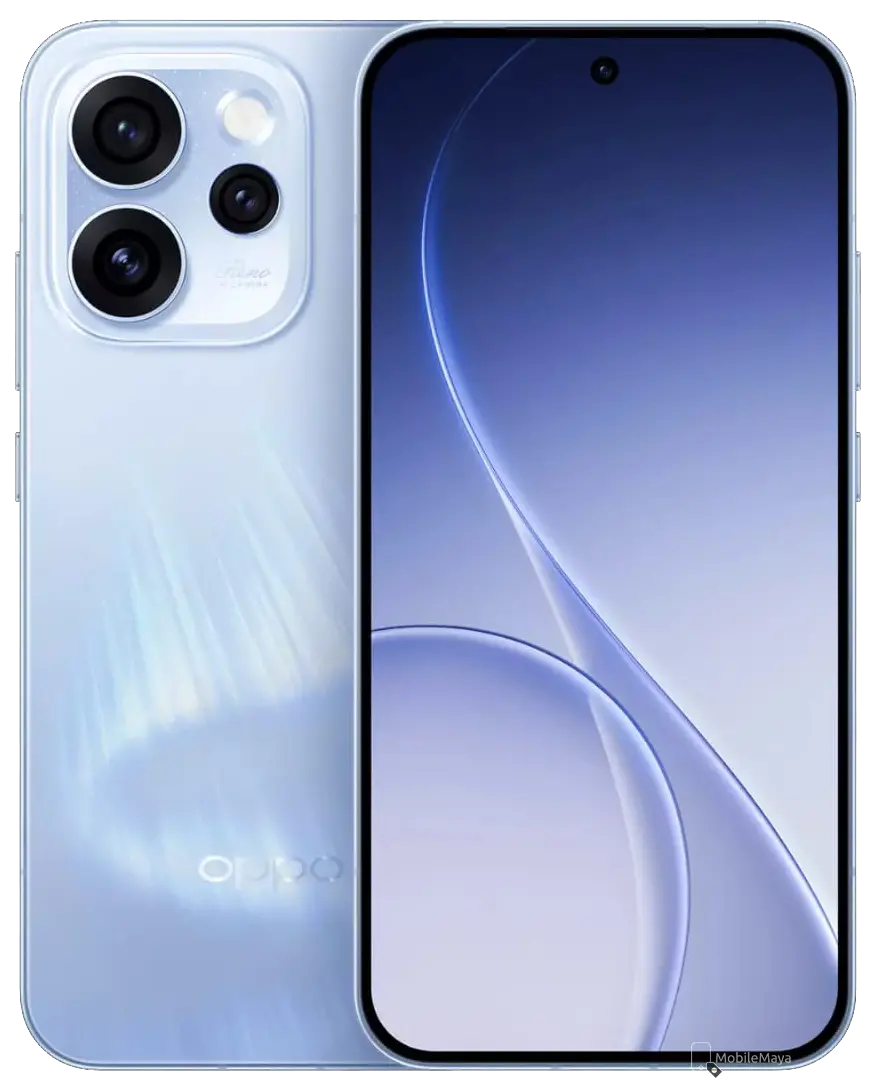Oppo Reno15 Aurora Blue Official.