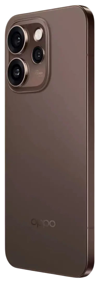 Oppo Reno15 Canelé Brown Back Side Image.