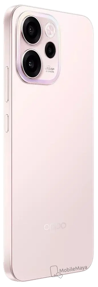 Oppo Reno15c (India) Afterglow Pink Back Side Image