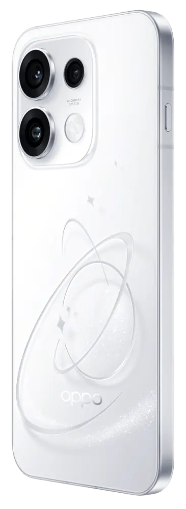 Oppo Reno16 (China) White Back Side Image