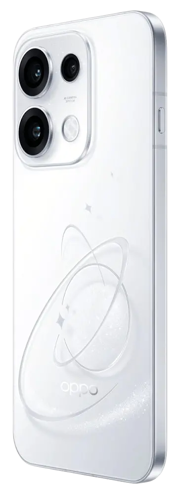 Oppo Reno16 Pro (China) White Back Side Image