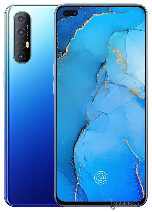 Oppo Reno3 Pro Auroral Blue Official