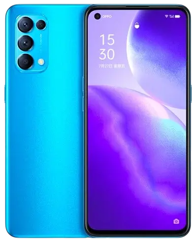 Oppo Reno5 5G Azure Blue Official