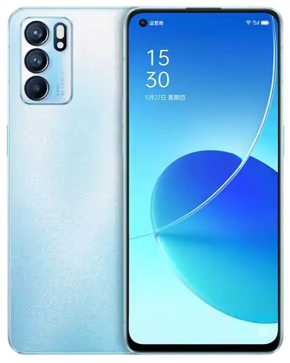 Oppo Reno6 5G Blue Official