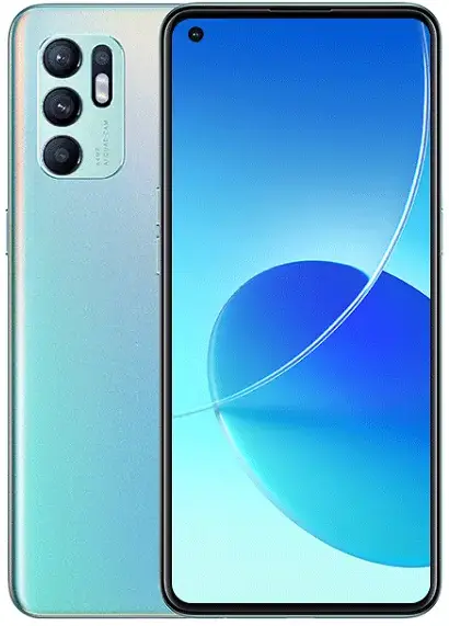 Oppo Reno6 aurora official image