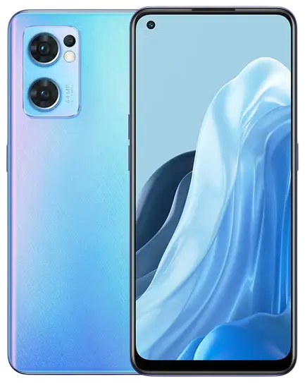 Oppo Reno7 5G Startrails Blue Official