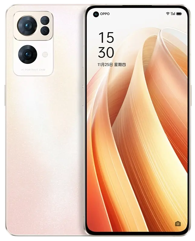 Oppo Reno7 Pro 5G Gold Official