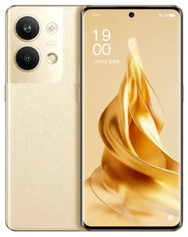Oppo Reno9 Pro Gold Official