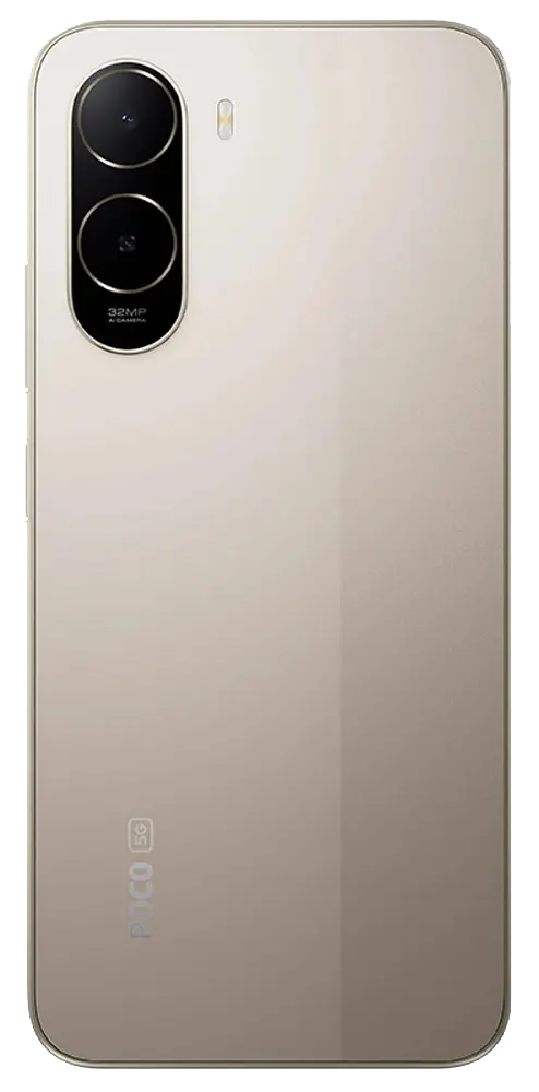 Poco C85x Gold Back Side Image