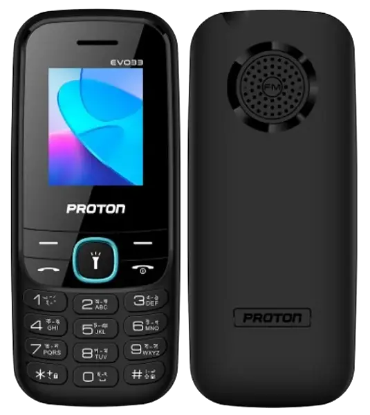 Proton EVO33 Black Cyan.