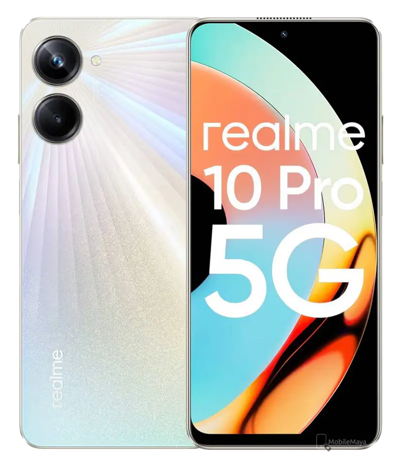 Realme 10 Pro Hyperspace Gold.