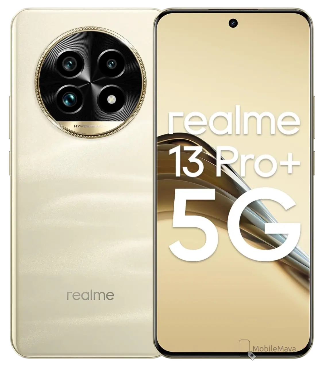 Realme 13 Pro Plus Monet Gold Official Image
