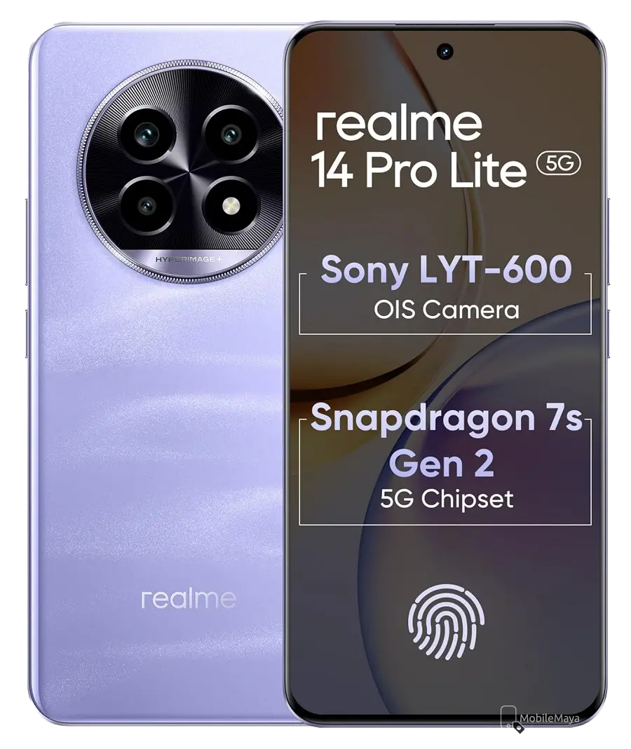 Realme 14 Pro Lite Glass Purple.