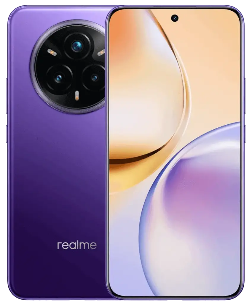 Realme 14 Pro Plus purple color image
