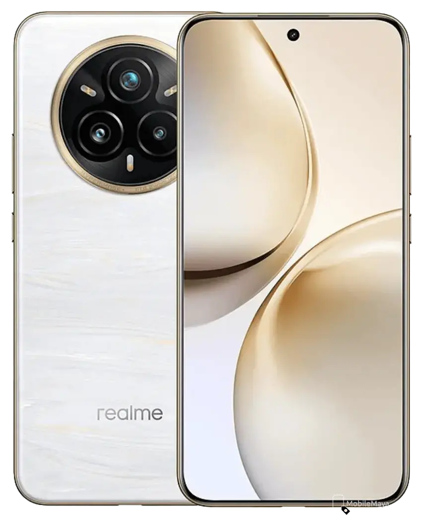 Realme 14 Pro Plus white color image