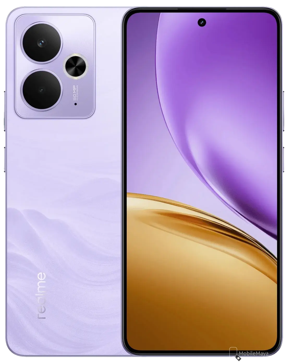 Realme 14T Lightning Purple Image.