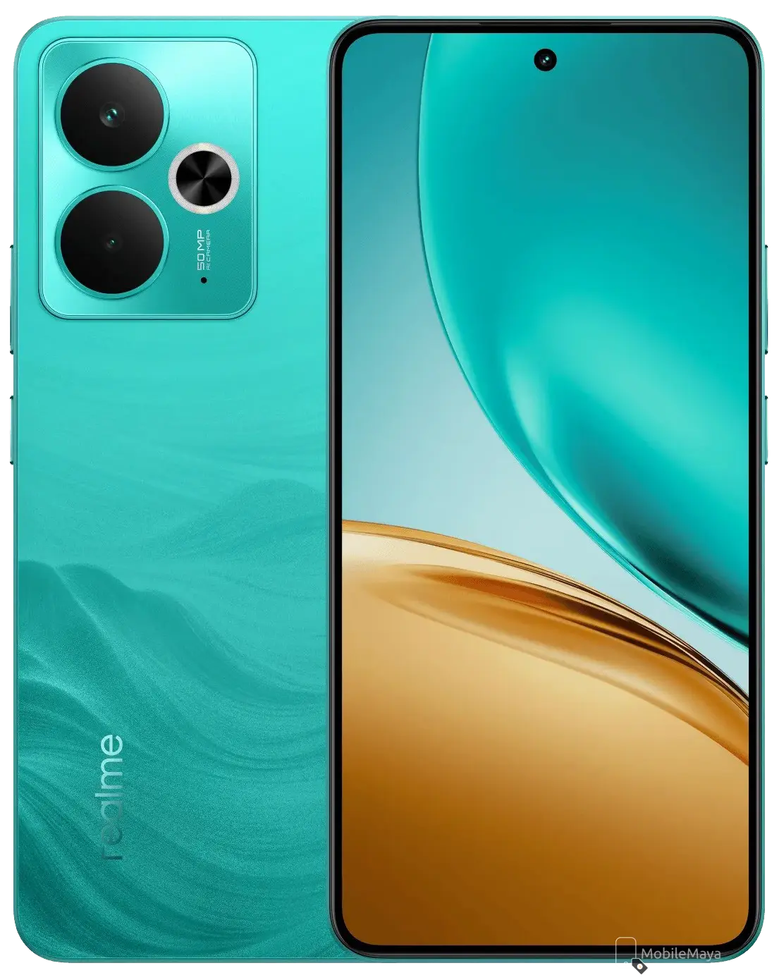 Realme 14T Surf Green Image.