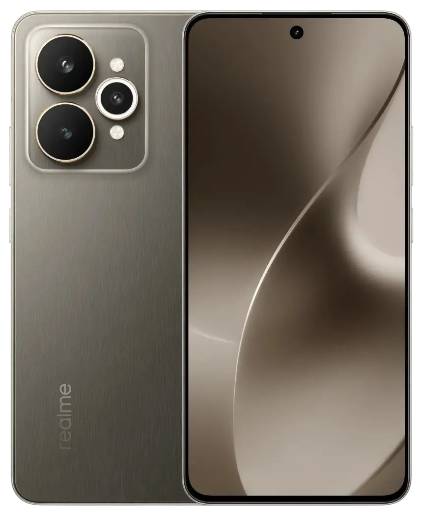 Realme 15 5G Suit Titanium Official Color.