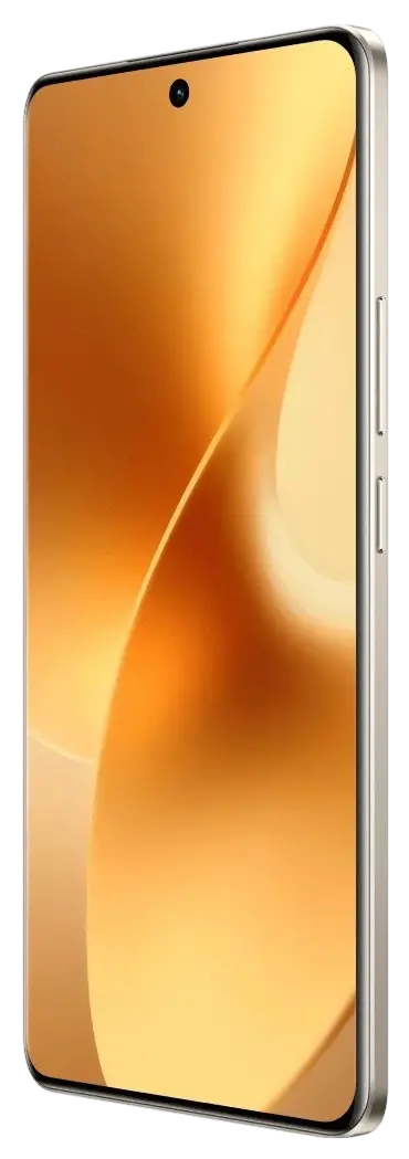 Realme 15 Pro 5G Flowing Silver Front Image.