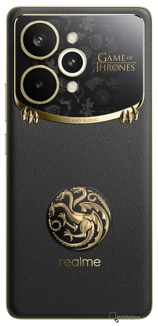 Realme 15 Pro 5G Game of Thrones Limited Edition Back Image.