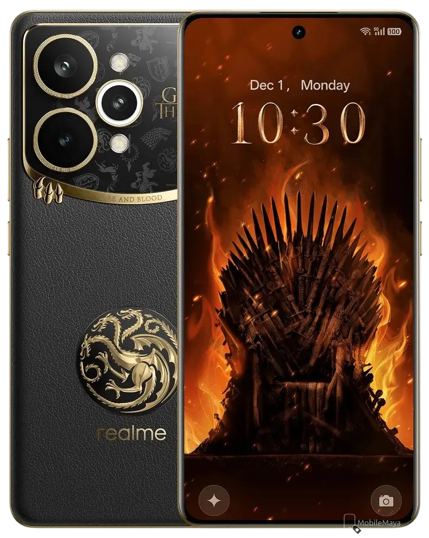 Realme 15 Pro 5G Game of Thrones Limited Edition Game of Thrones Dragonfire Black Official.