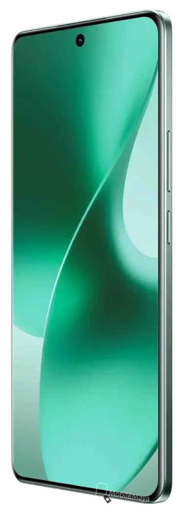 Realme 15 Pro 5G Velvet Green Front Image.