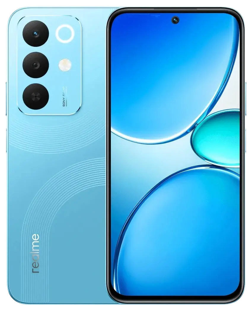Realme 15x 4G Aqua Blue Official.