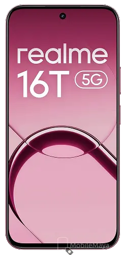 Realme 16T Starlight Red Front Image