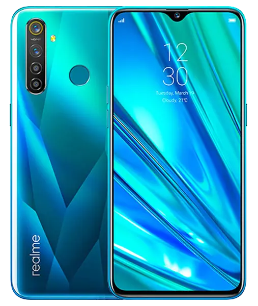Realme 5 Pro Crystal Green Image