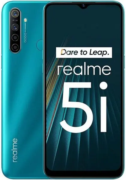 Realme-5i Blue official Image