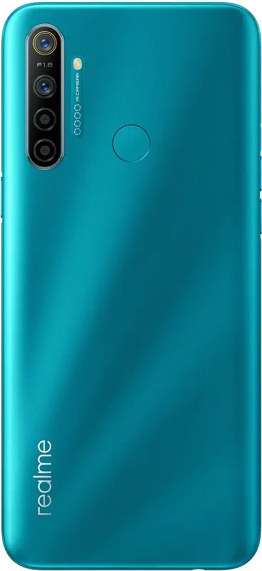 Realme 5i back Image