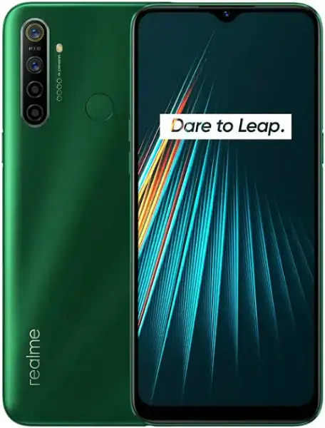 Realme 5i Green official Image