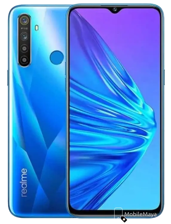 Realme 5s Crystal Blue Picture