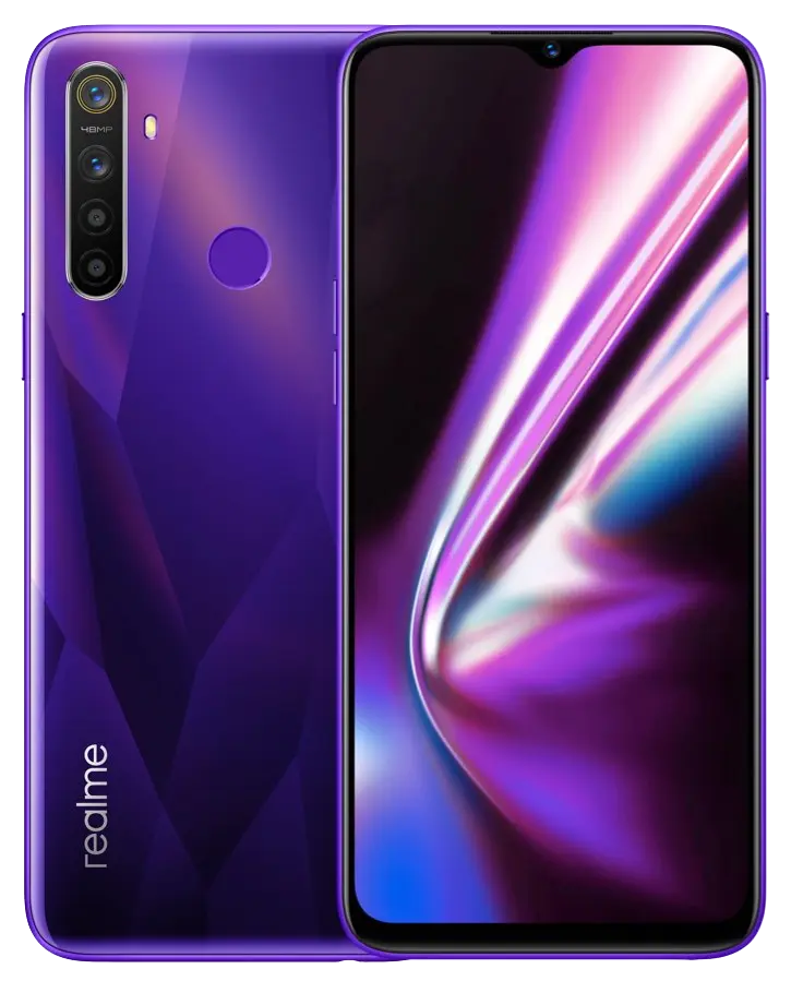 Realme 5s Crystal Purple Image