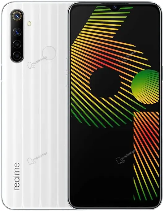 Realme 6i White Milk Official Images