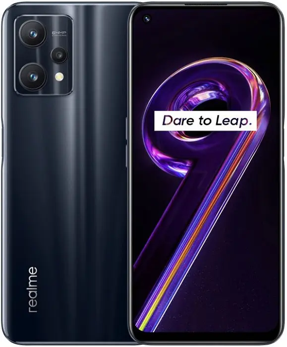 Realme 9 Pro 5G Midnight Black official Image