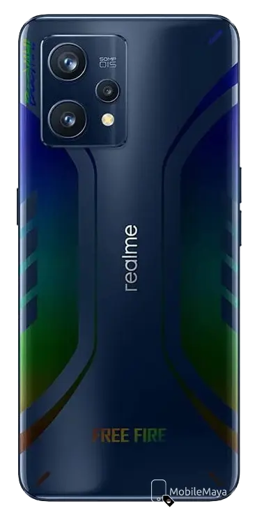 Realme 9 Pro Plus Free Fire Limited Edition back side