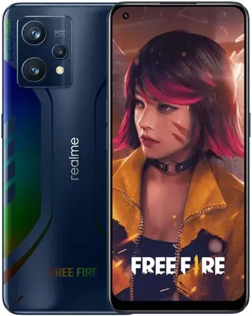 Realme 9 pro plus Free Fire Limited Edition official Image