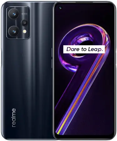 Realme 9 pro plus midnight black official Image
